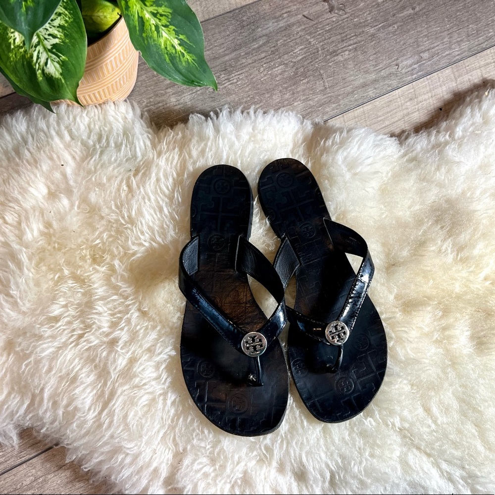 Tory Burch black sandals